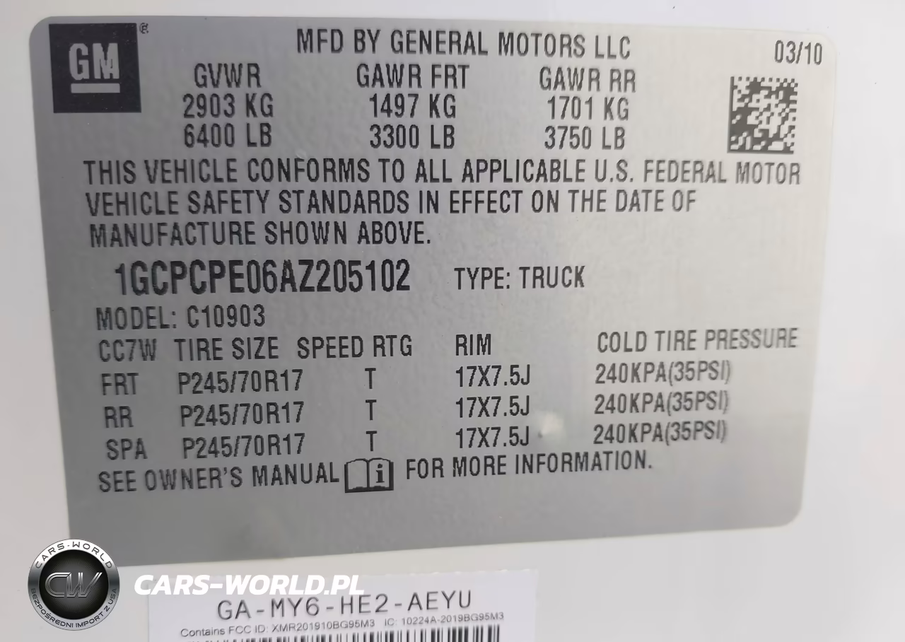 2010 Chevrolet Silverado 1500 Work Truck VIN:1GCPCPE06AZ205102 - 9