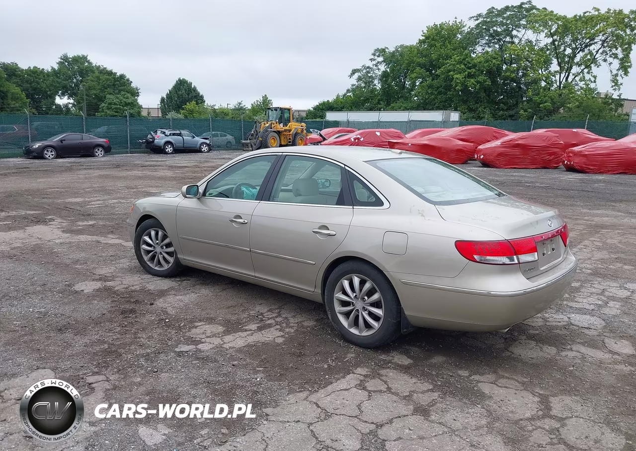 2008 Hyundai Azera Gls VIN:KMHFC46D58A320595 - 3