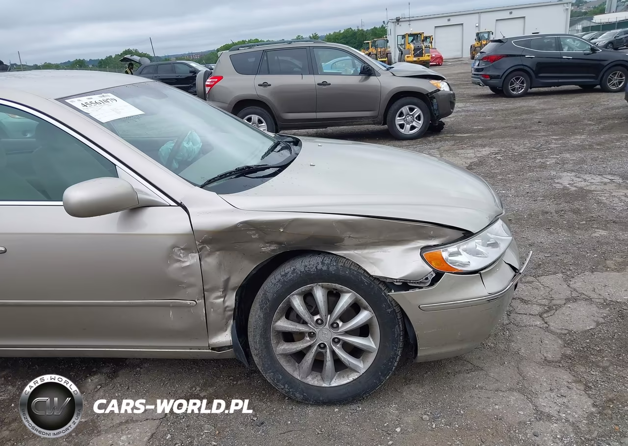 2008 Hyundai Azera Gls VIN:KMHFC46D58A320595 - 6