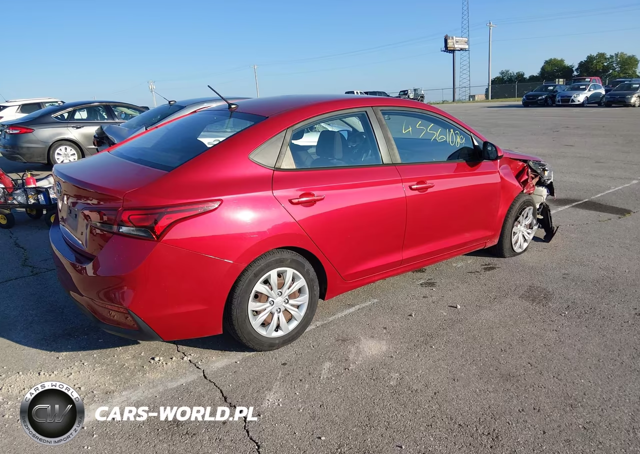 2019 Hyundai Accent Se VIN:3KPC24A36KE048037 - 4