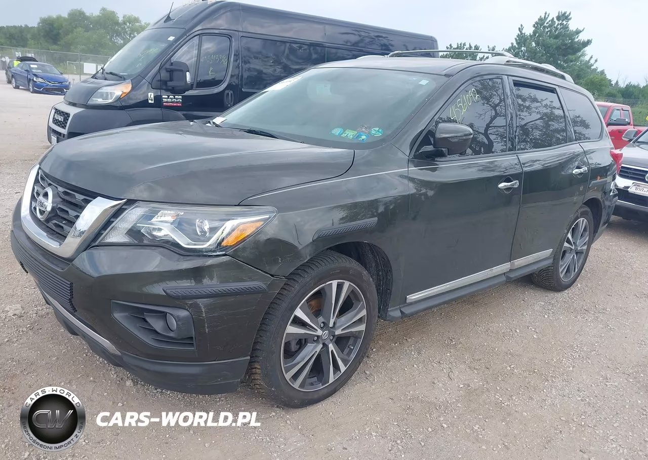 2017 Nissan Pathfinder Platinum VIN:5N1DR2MM1HC645682 - 2