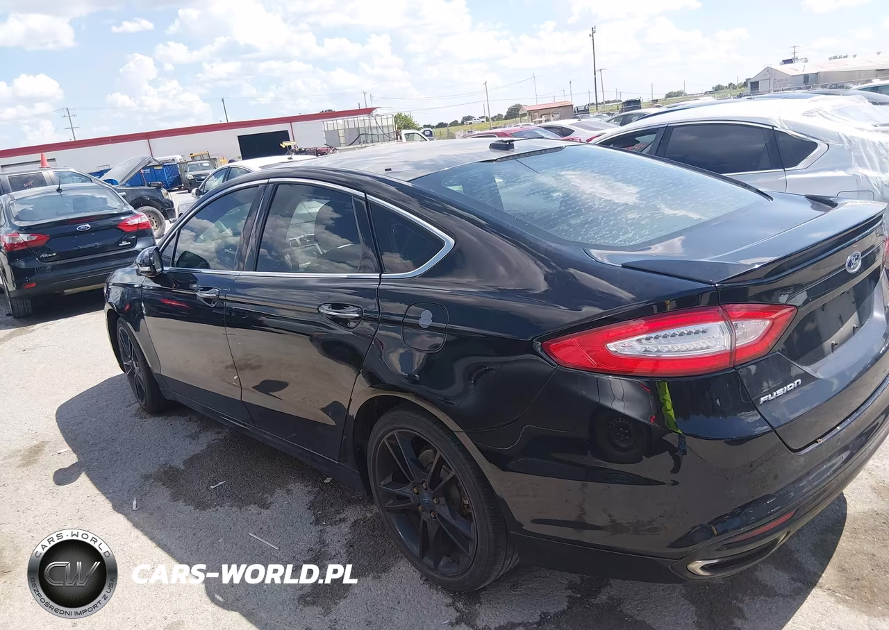 2016 Ford Fusion Titanium VIN:3FA6P0K96GR132293 - 13