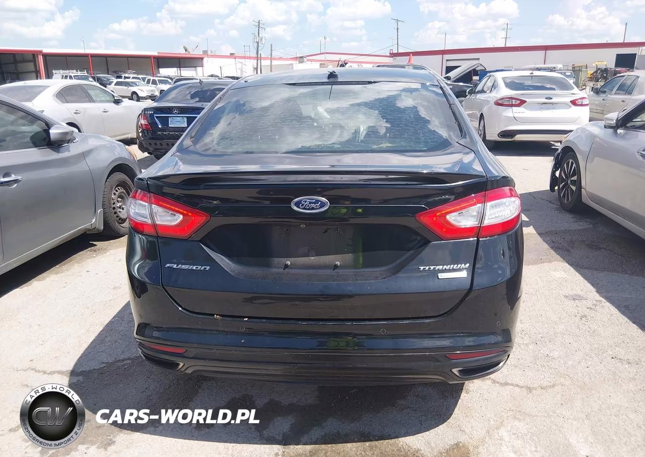 2016 Ford Fusion Titanium VIN:3FA6P0K96GR132293 - 15