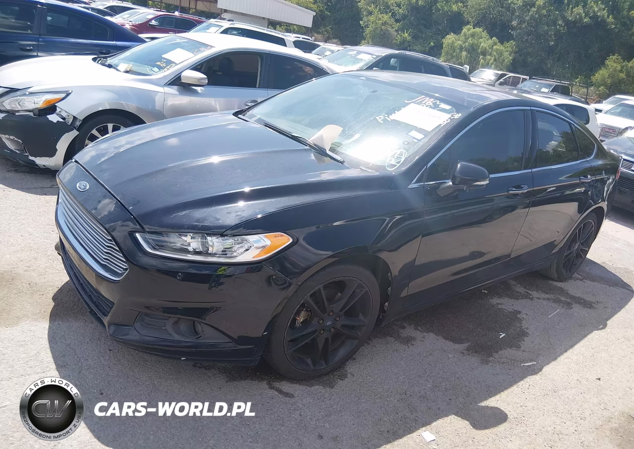 2016 Ford Fusion Titanium VIN:3FA6P0K96GR132293 - 2