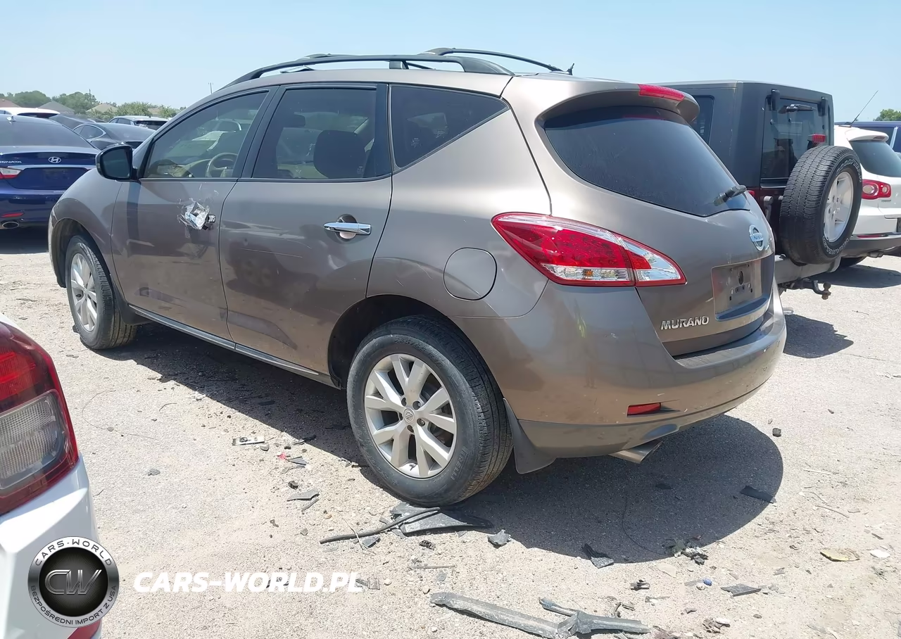 2013 Nissan Murano Sl VIN:JN8AZ1MU4DW207043 - 3