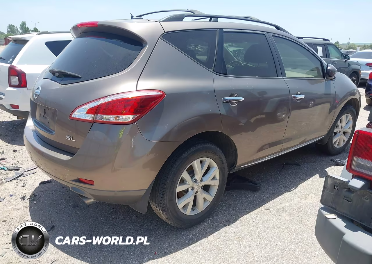2013 Nissan Murano Sl VIN:JN8AZ1MU4DW207043 - 4