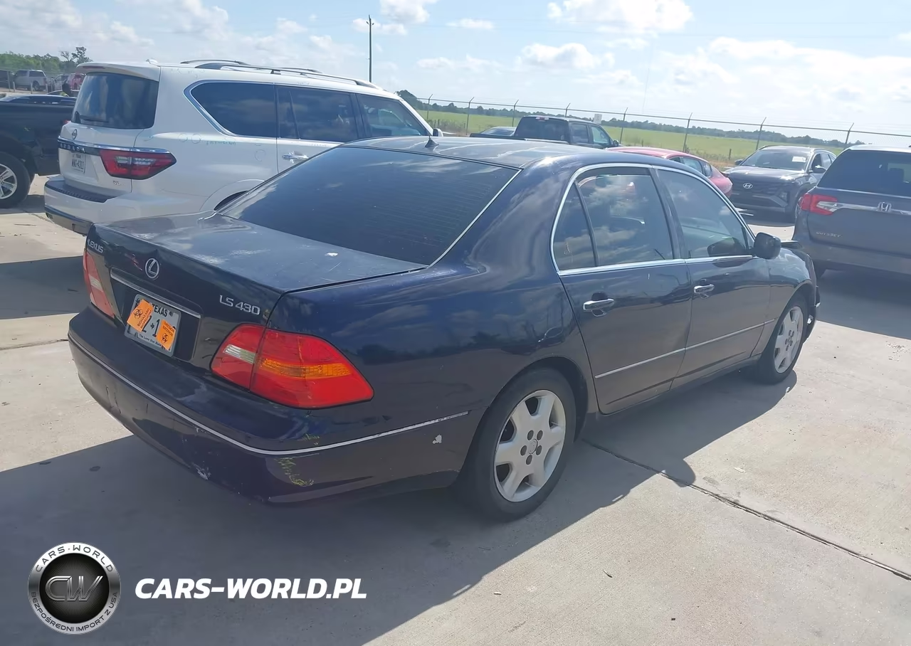 2003 Lexus Ls 430 VIN:JTHBN30F630103801 - 4