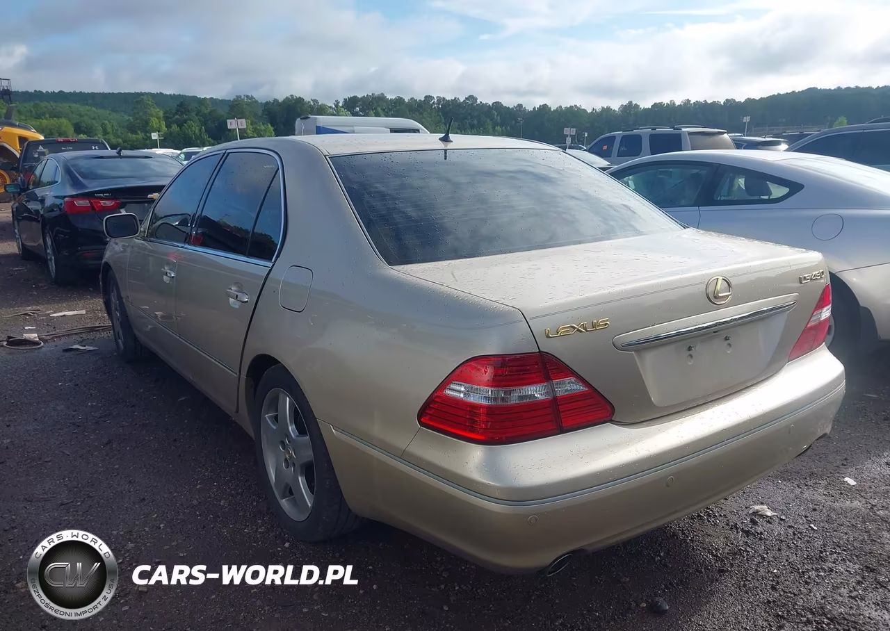 2004 Lexus Ls 430 VIN:JTHBN36F040161041 - 3