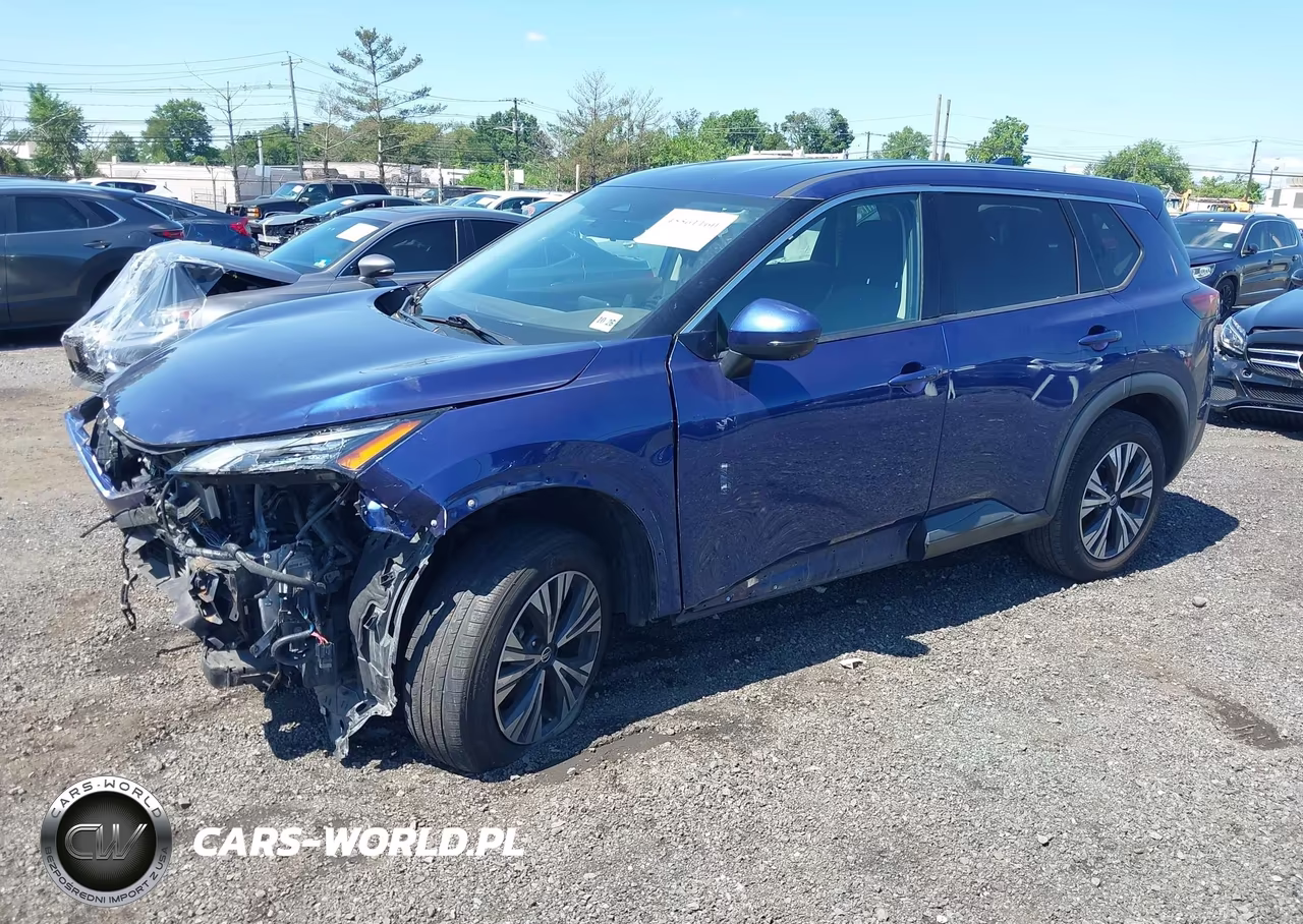 2021 Nissan Rogue Sv Fwd VIN:5N1AT3BA6MC717960 - 2