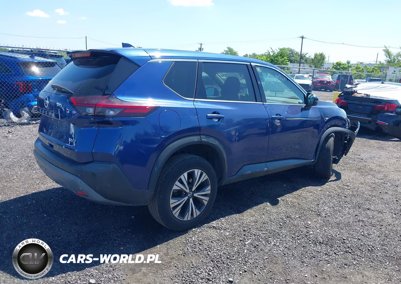 2021 Nissan Rogue Sv Fwd VIN:5N1AT3BA6MC717960 - 4