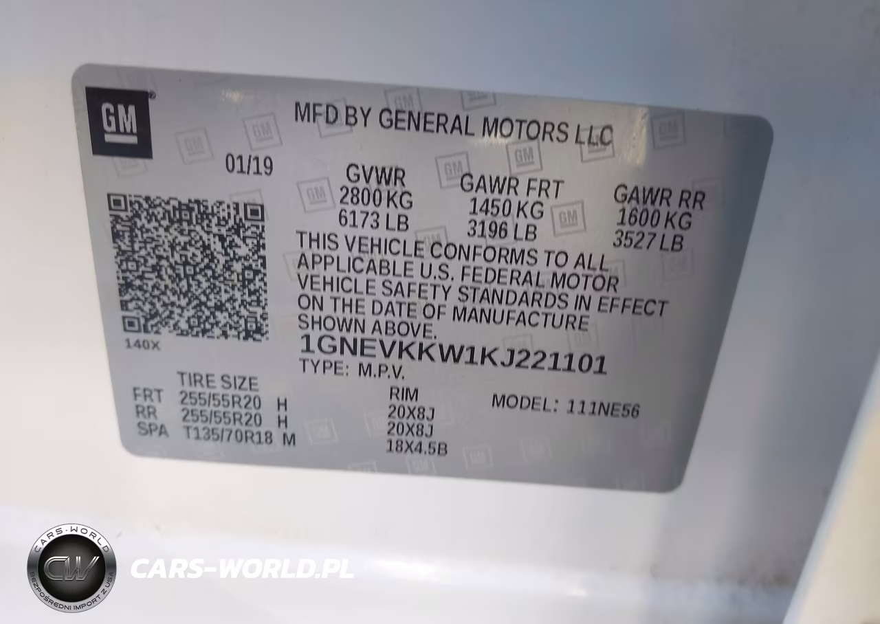2019 Chevrolet Traverse Premier VIN:1GNEVKKW1KJ221101 - 9