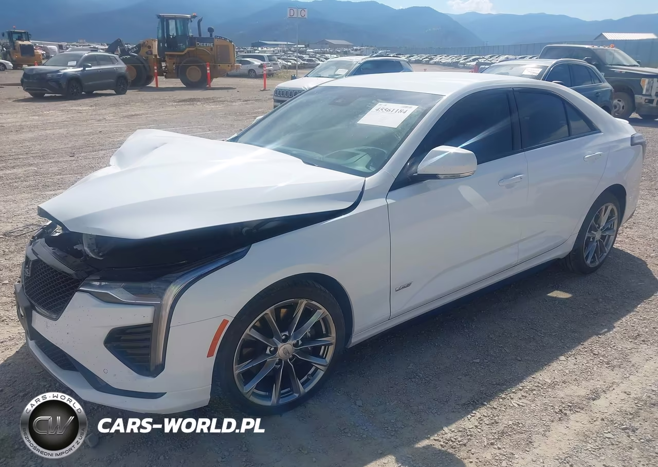 2021 Cadillac Ct4 V-Series VIN:1G6DH5RL6M0134668 - 2