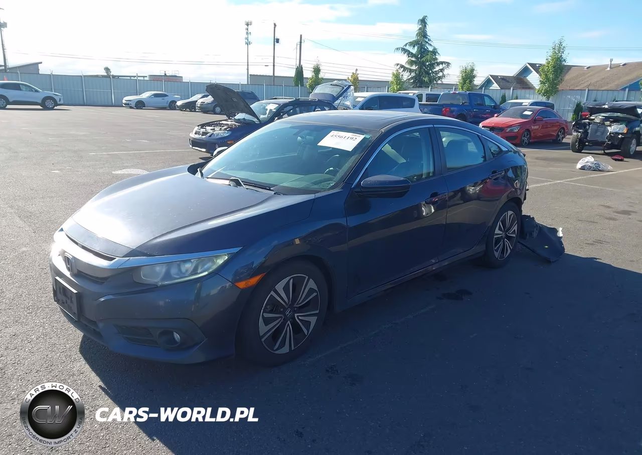 2016 Honda Civic Ex-T VIN:19XFC1F32GE215762 - 2
