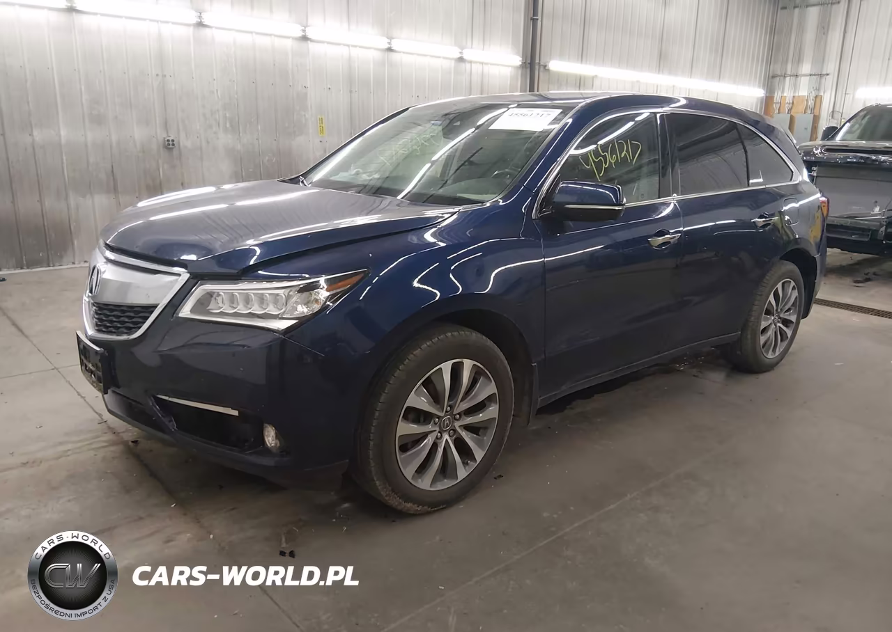 2015 Acura Mdx Technology VIN:5FRYD4H45FB007833 - 2