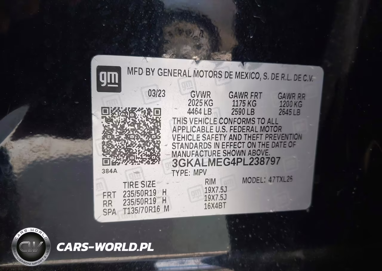 2023 GMC Terrain Fwd Sle VIN:3GKALMEG4PL238797 - 9