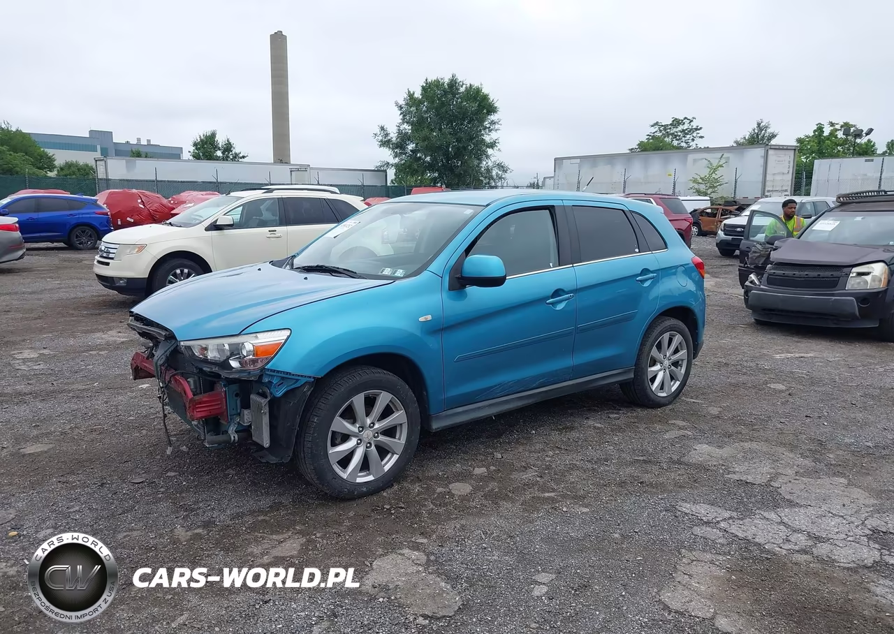 2014 Mitsubishi Outlander Sport Se VIN:4A4AR4AUXEE002019 - 2