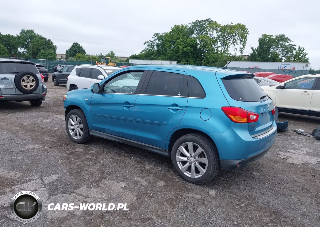 2014 Mitsubishi Outlander Sport Se VIN:4A4AR4AUXEE002019 - 3