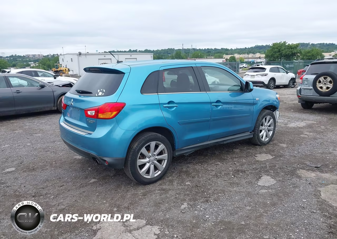 2014 Mitsubishi Outlander Sport Se VIN:4A4AR4AUXEE002019 - 4