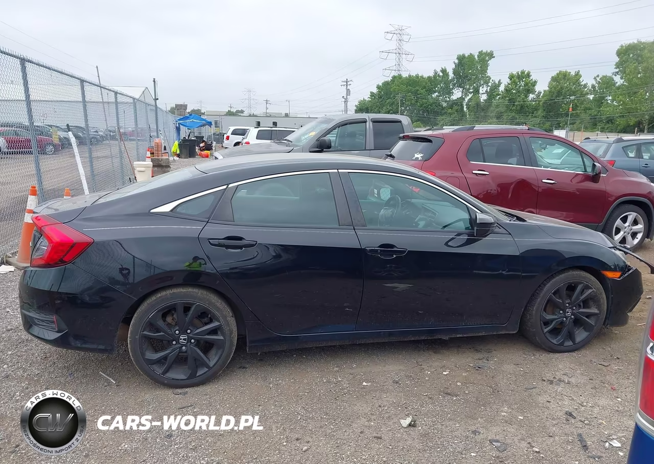 2019 Honda Civic Sport VIN:2HGFC2F82KH514667 - 13