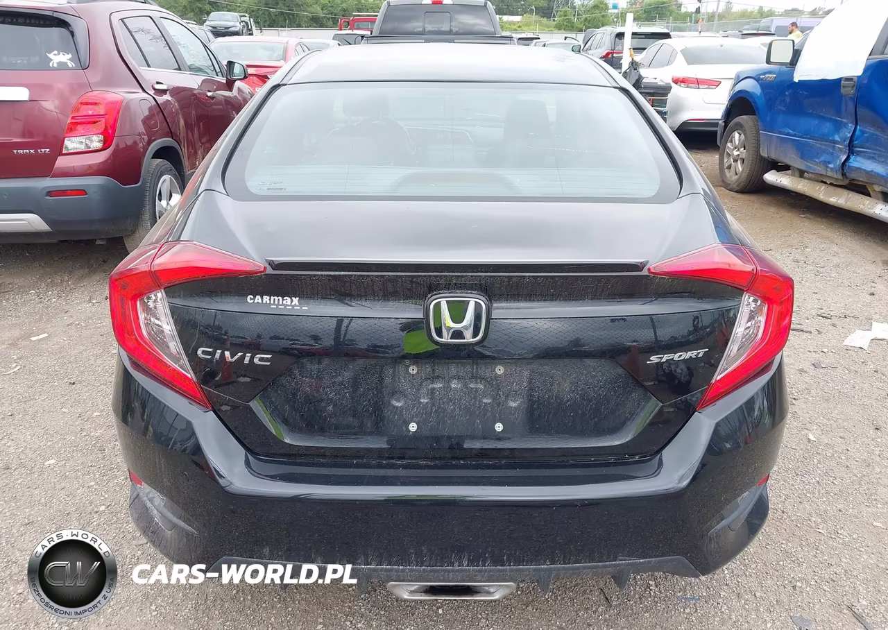 2019 Honda Civic Sport VIN:2HGFC2F82KH514667 - 16