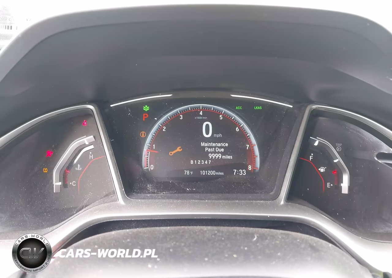 2019 Honda Civic Sport VIN:2HGFC2F82KH514667 - 7