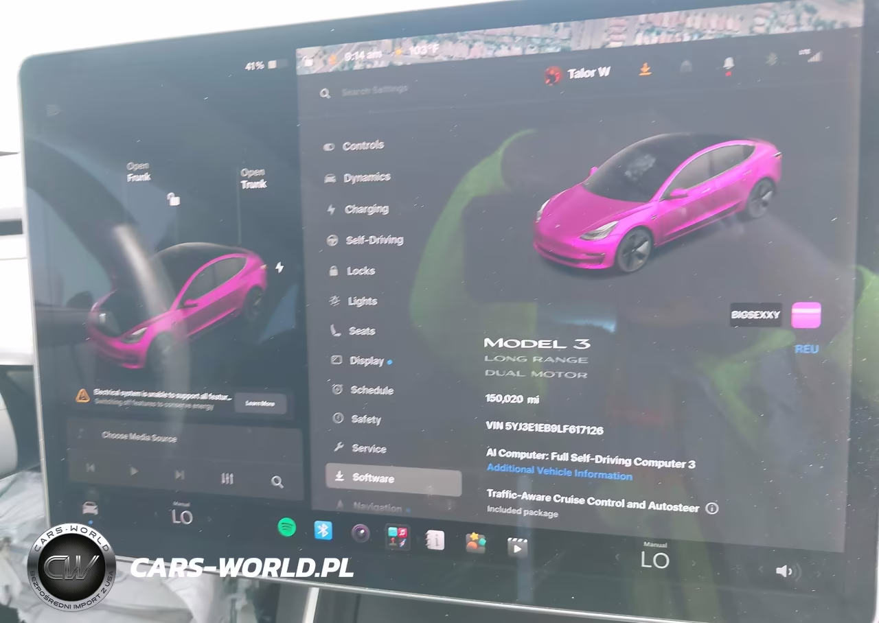 2020 Tesla Model 3 Long Range Dual Motor All-Wheel Drive VIN:5YJ3E1EB9LF617126 - 17