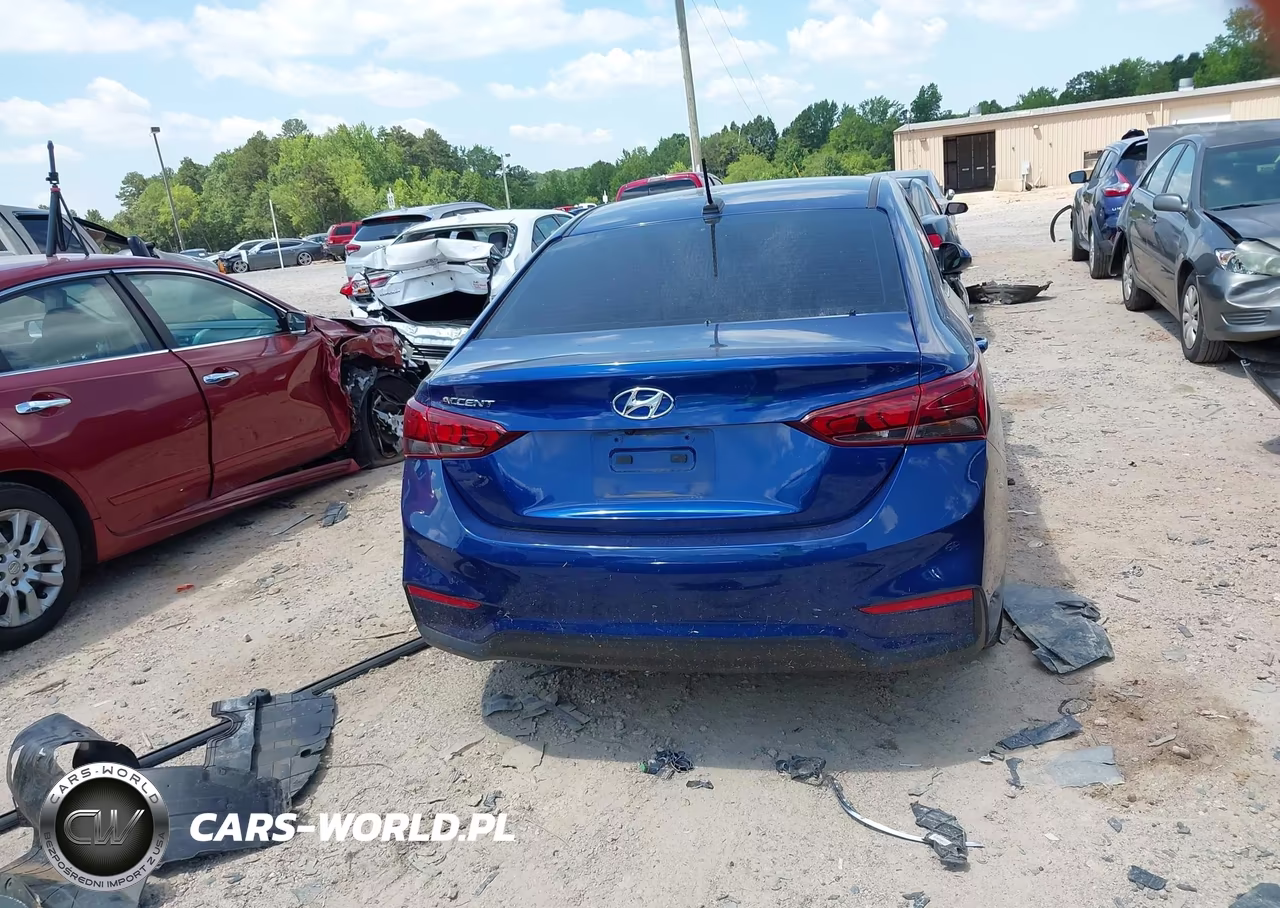 2022 Hyundai Accent Sel VIN:3KPC24A6XNE187442 - 16