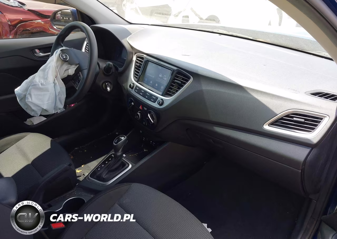 2022 Hyundai Accent Sel VIN:3KPC24A6XNE187442 - 5