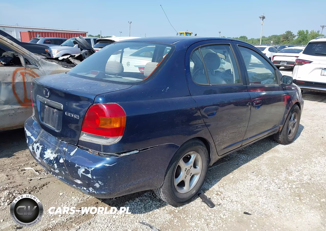 2003 Toyota Echo VIN:JTDBT123335052629 - 4