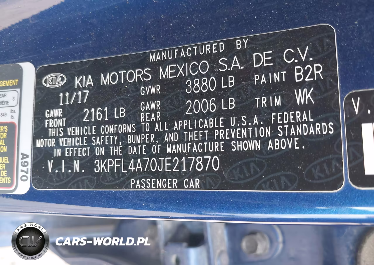 2018 Kia Forte S VIN:3KPFL4A70JE217870 - 9