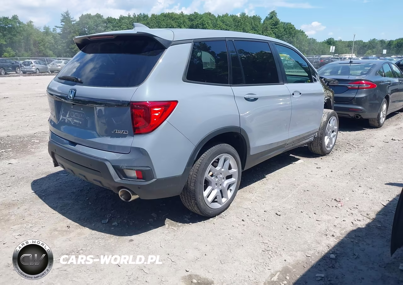 2025 Honda Passport Awd Ex-L VIN:5FNYF8H52SB007441 - 4
