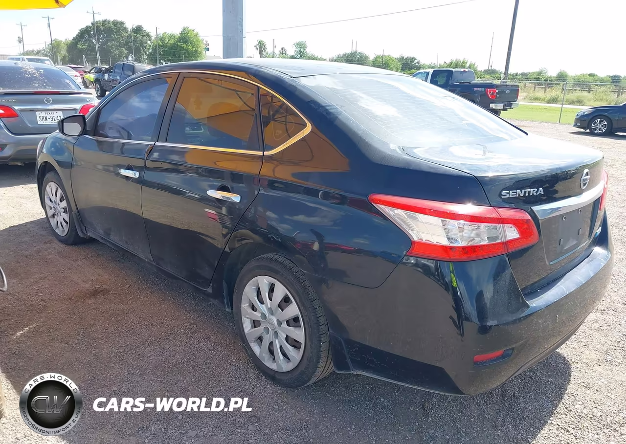 2013 Nissan Sentra S VIN:3N1AB7AP6DL796171 - 3