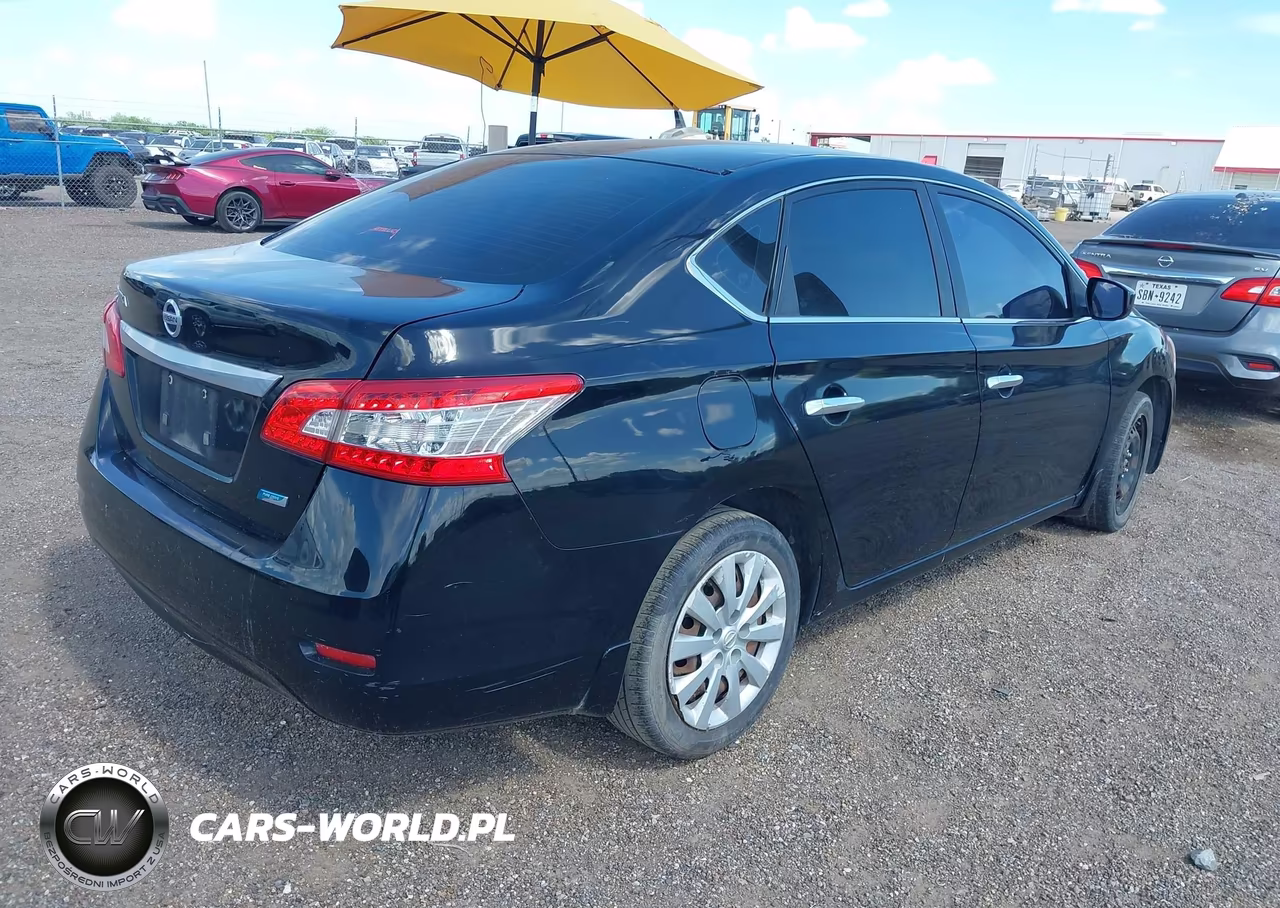 2013 Nissan Sentra S VIN:3N1AB7AP6DL796171 - 4