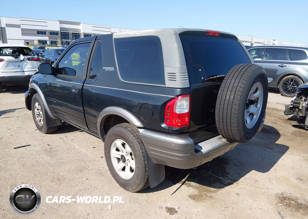 2002 Isuzu Rodeo Sport S 3.2L V6 Hard Top-S 3.2L V6 Soft Top VIN:4S2CK57W024330641 - 3