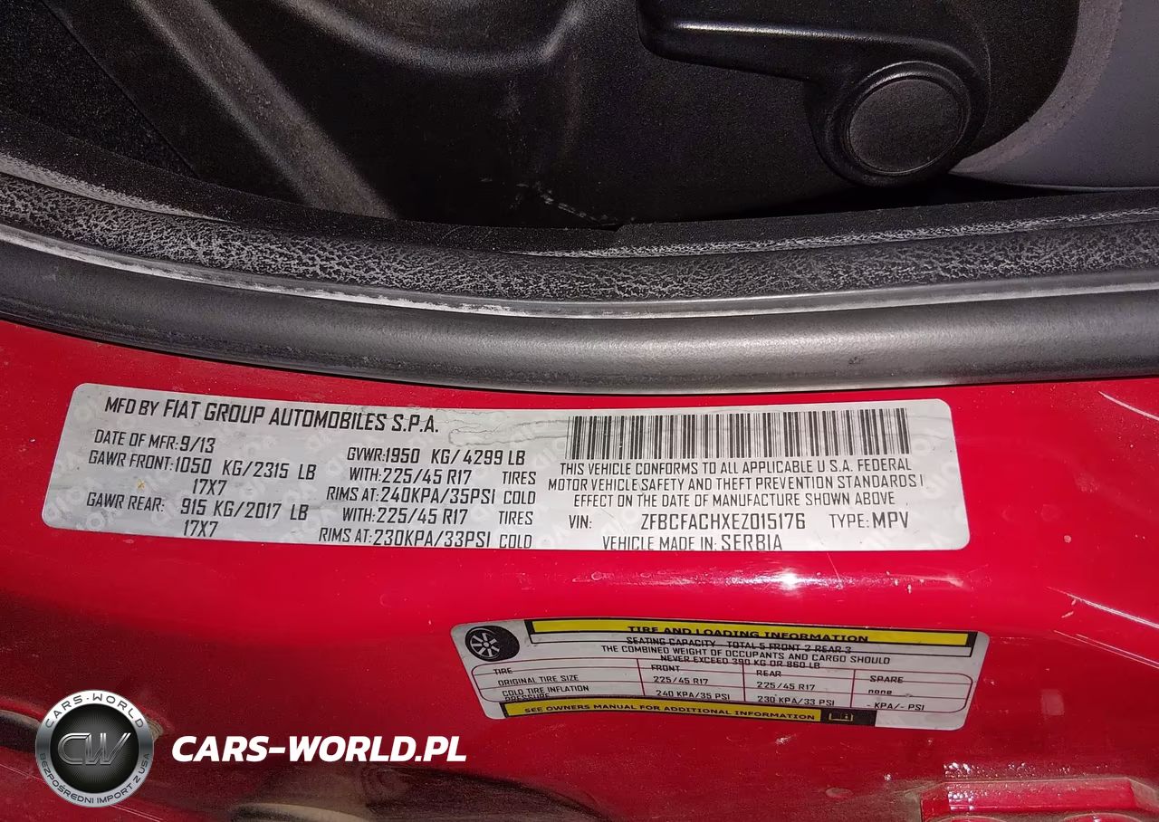2014 Fiat 500L Lounge VIN:ZFBCFACHXEZ015176 - 9