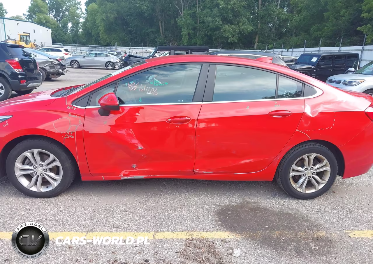 2019 Chevrolet Cruze Lt VIN:1G1BE5SM5K7142404 - 14