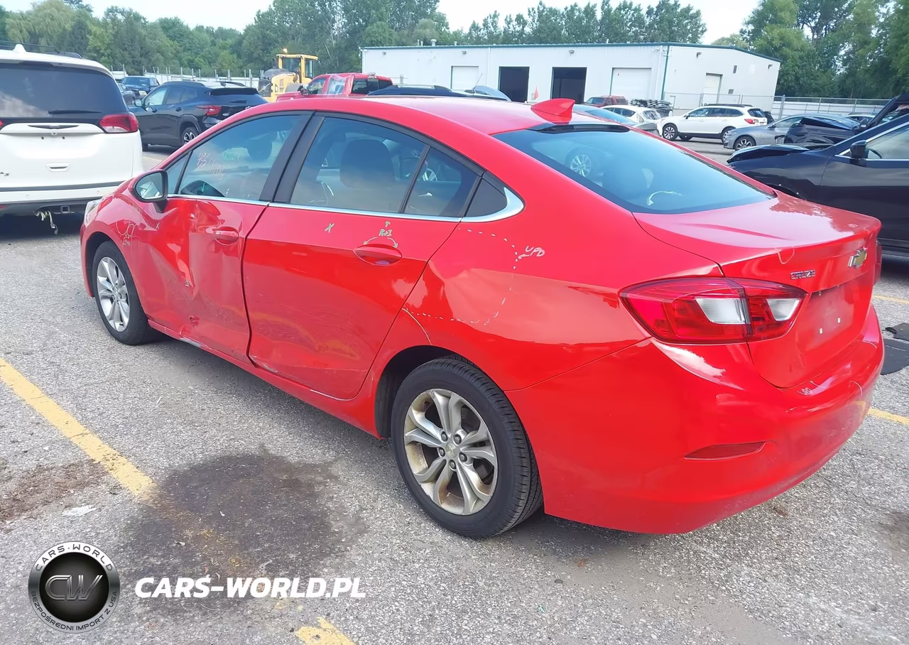 2019 Chevrolet Cruze Lt VIN:1G1BE5SM5K7142404 - 3