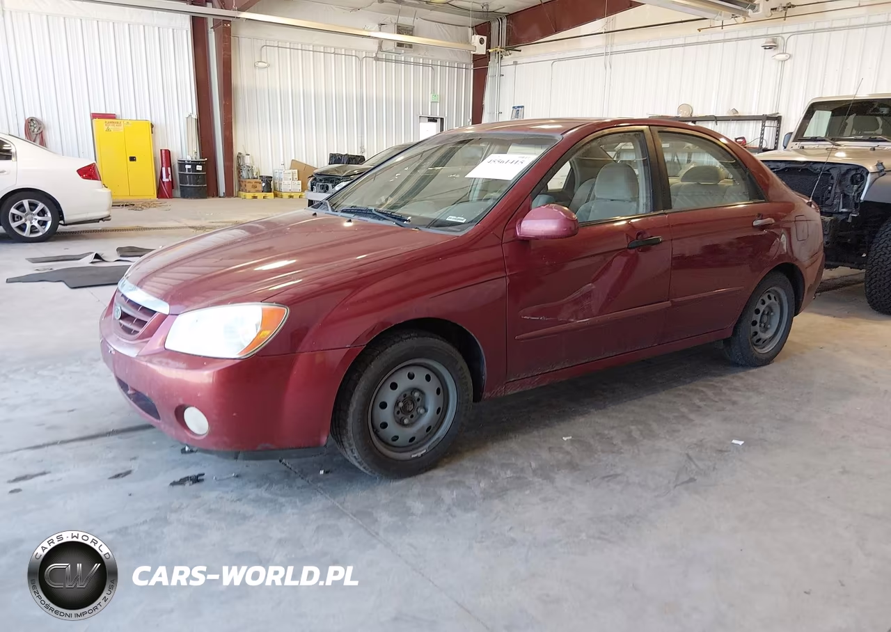 2005 Kia Spectra Ex-Lx-Sx VIN:KNAFE121X55164841 - 2