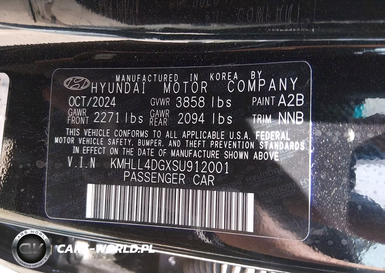 2025 Hyundai Elantra Se VIN:KMHLL4DGXSU912001 - 9