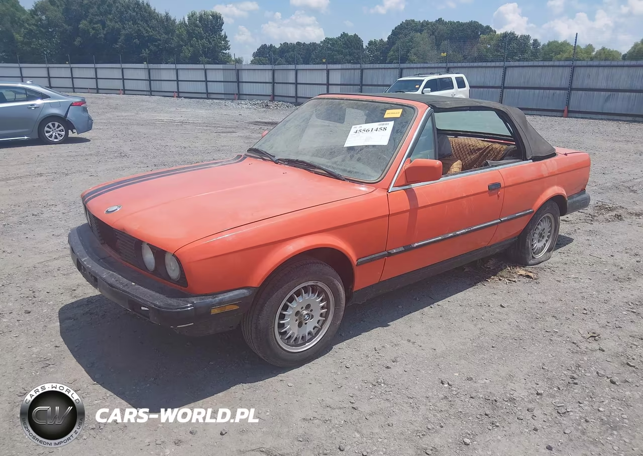 1988 BMW 325 I VIN:WBABB1300J8272147 - 2