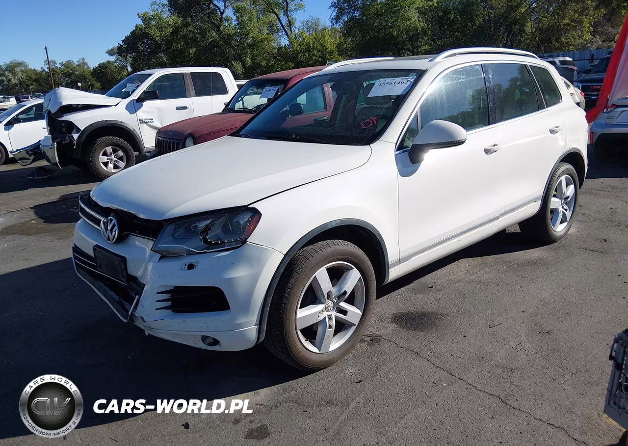 2011 Volkswagen Touareg Vr6 Lux VIN:WVGFF9BP8BD002495 - 2
