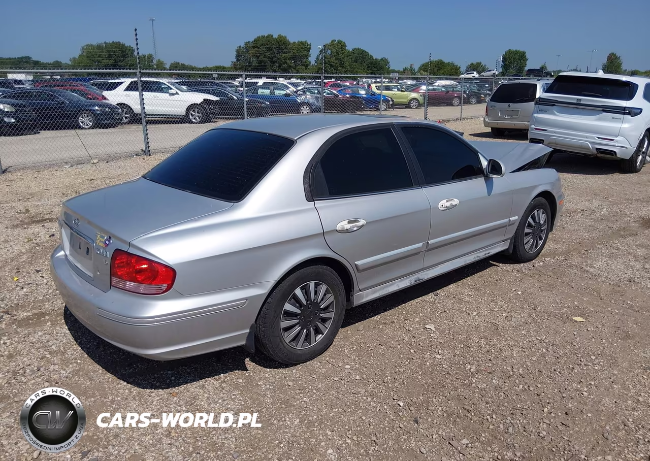 2005 Hyundai Sonata Gl V6 VIN:KMHWF25H05A166308 - 4