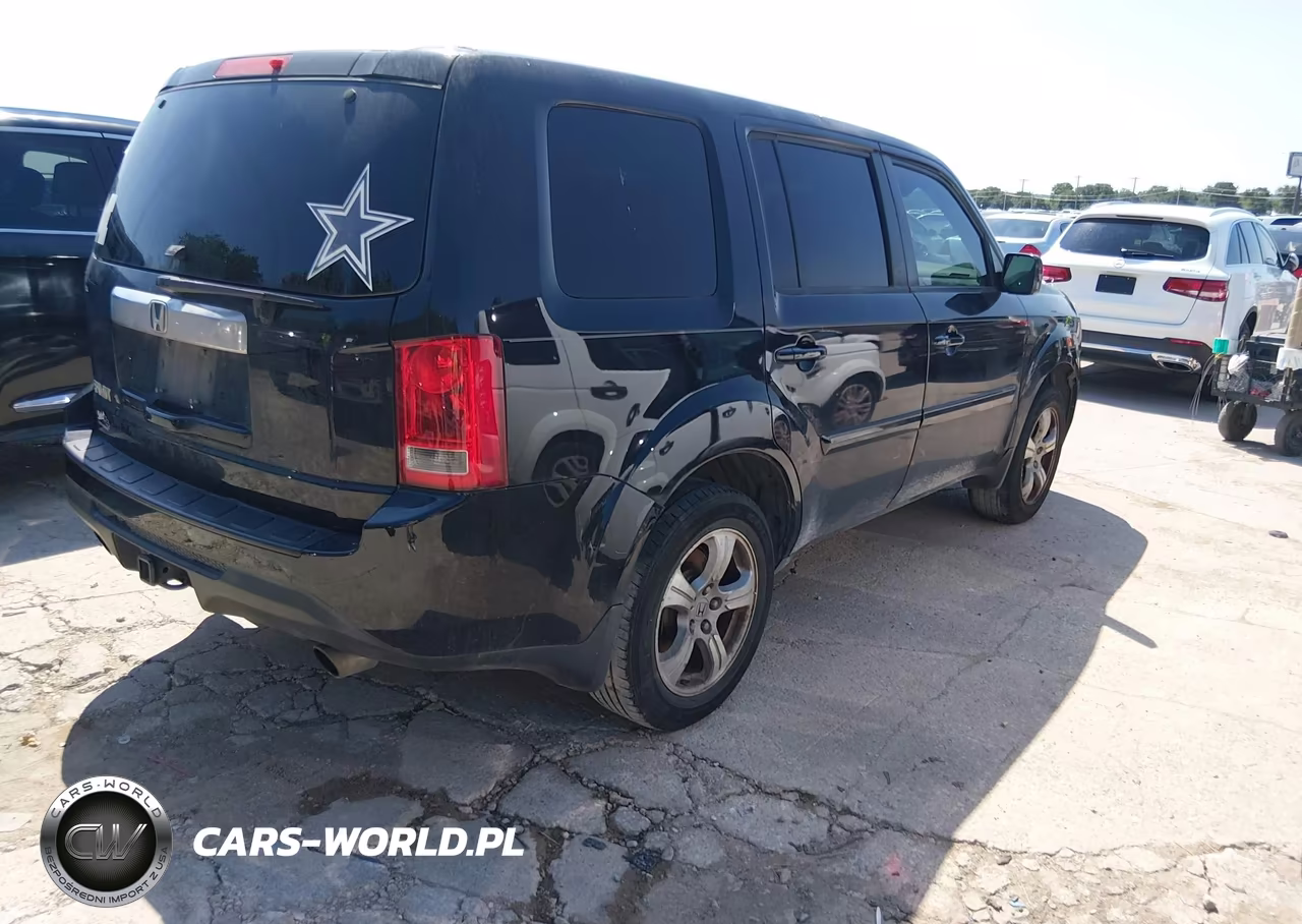 2013 Honda Pilot Ex-L VIN:5FNYF3H5XDB007645 - 4