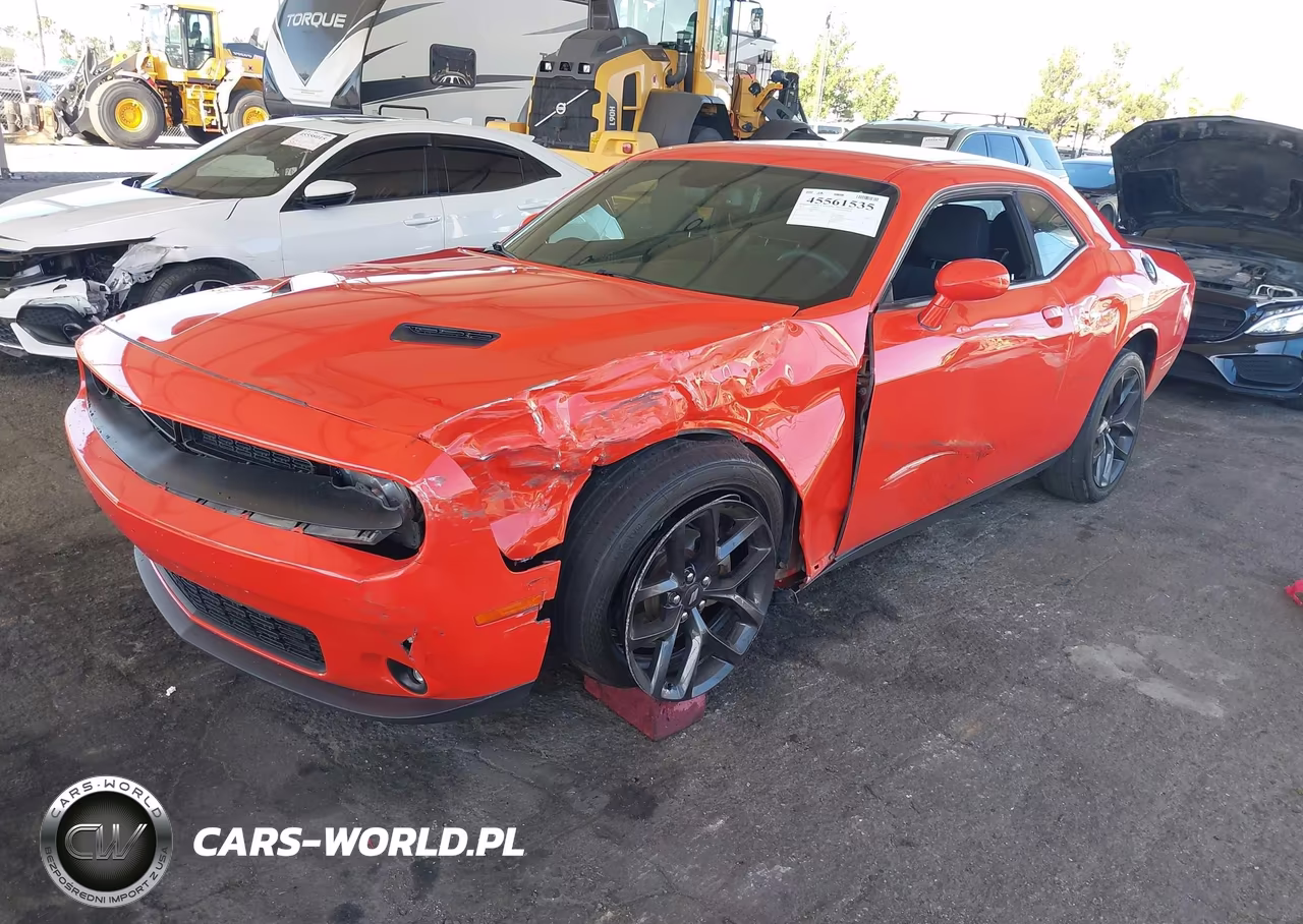2023 Dodge Challenger Sxt VIN:2C3CDZAG2PH586941 - 2