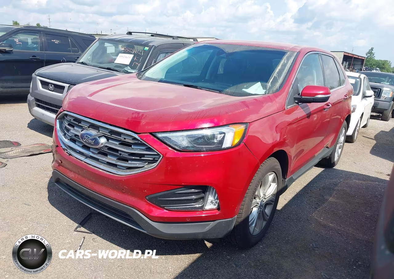 2022 Ford Edge Titanium VIN:2FMPK4K92NBA51917 - 2