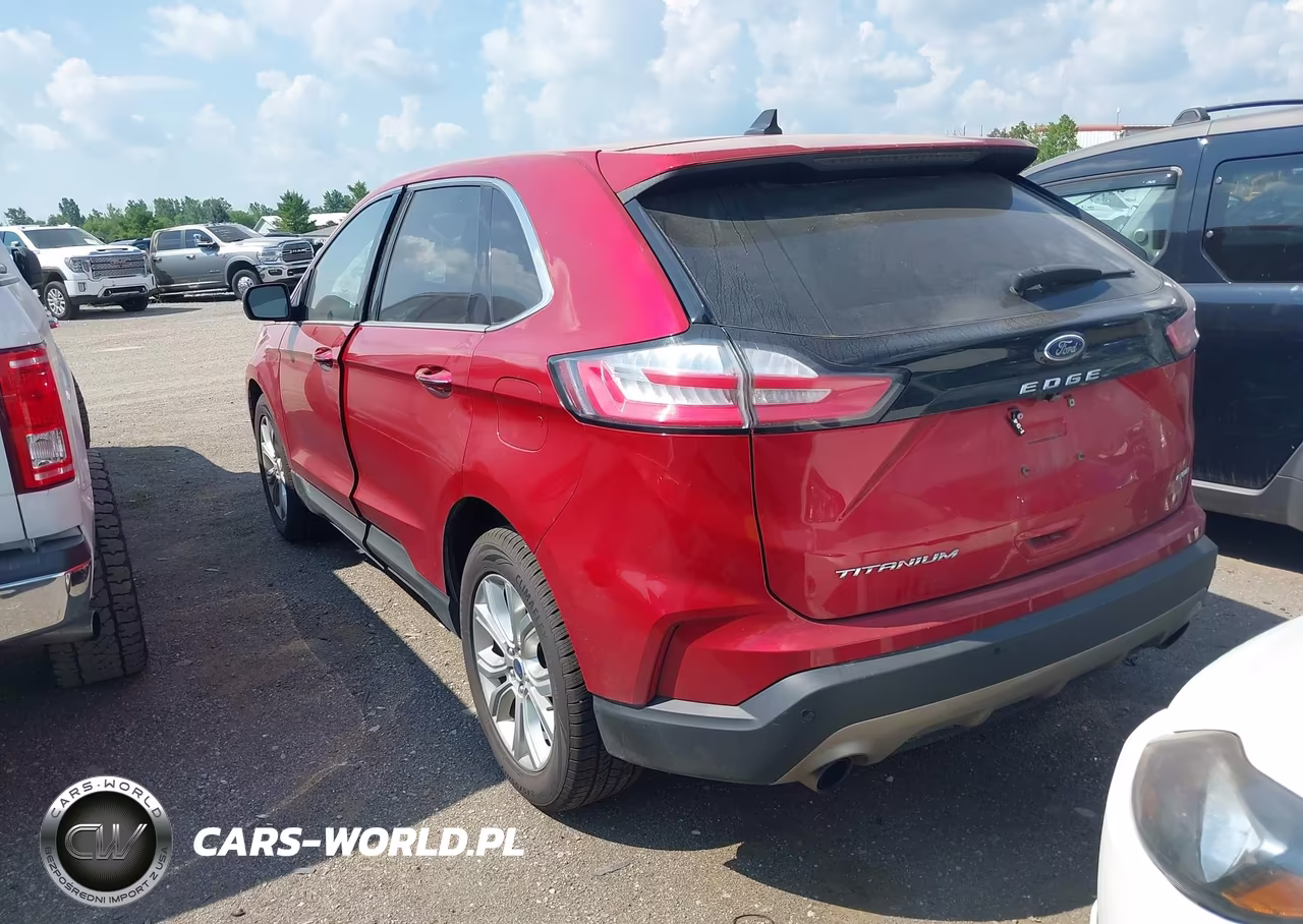 2022 Ford Edge Titanium VIN:2FMPK4K92NBA51917 - 3