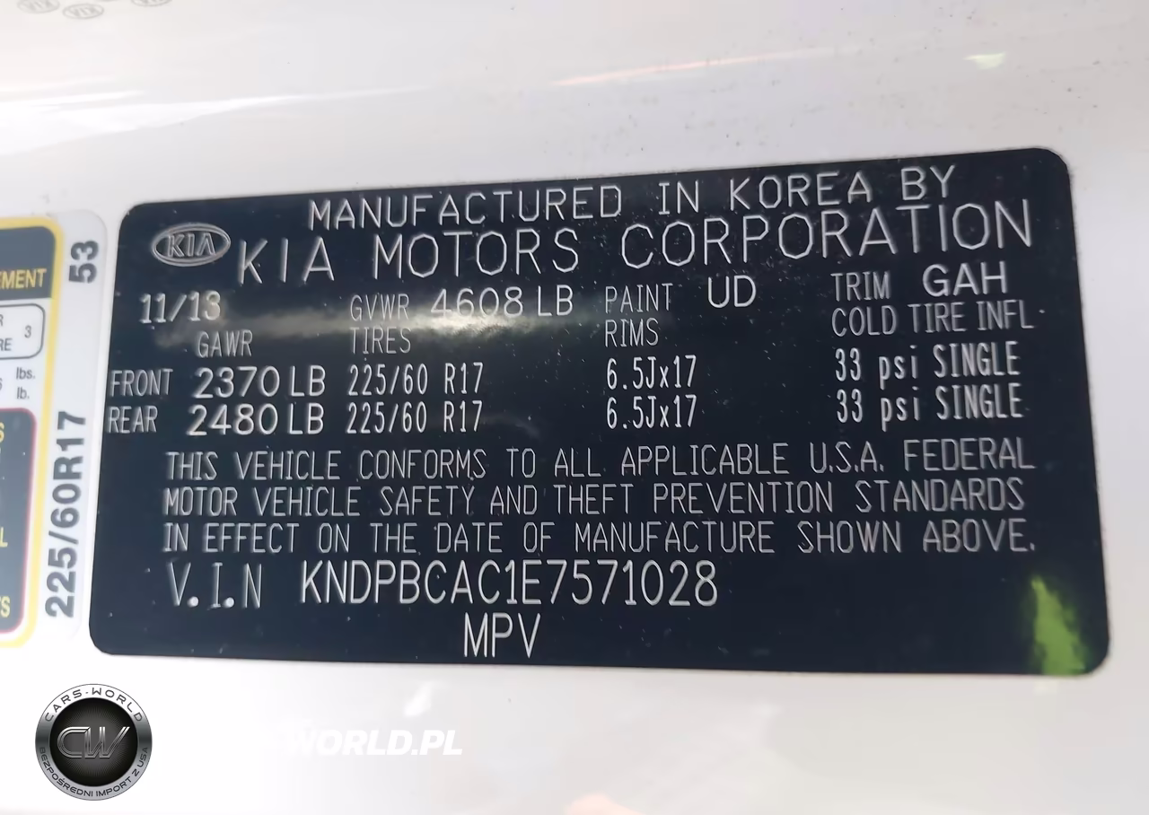 2014 Kia Sportage Lx VIN:KNDPBCAC1E7571028 - 9