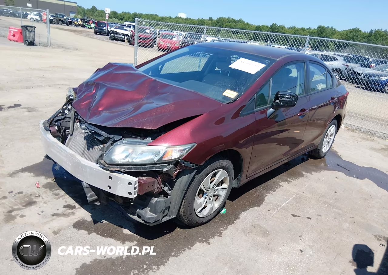 2015 Honda Civic Lx VIN:19XFB2F59FE107888 - 2