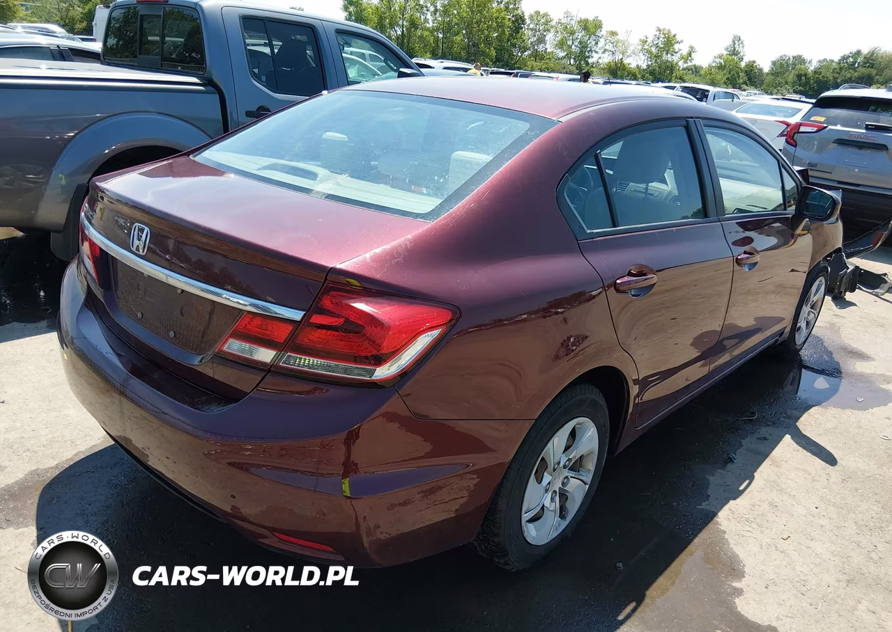 2015 Honda Civic Lx VIN:19XFB2F59FE107888 - 4