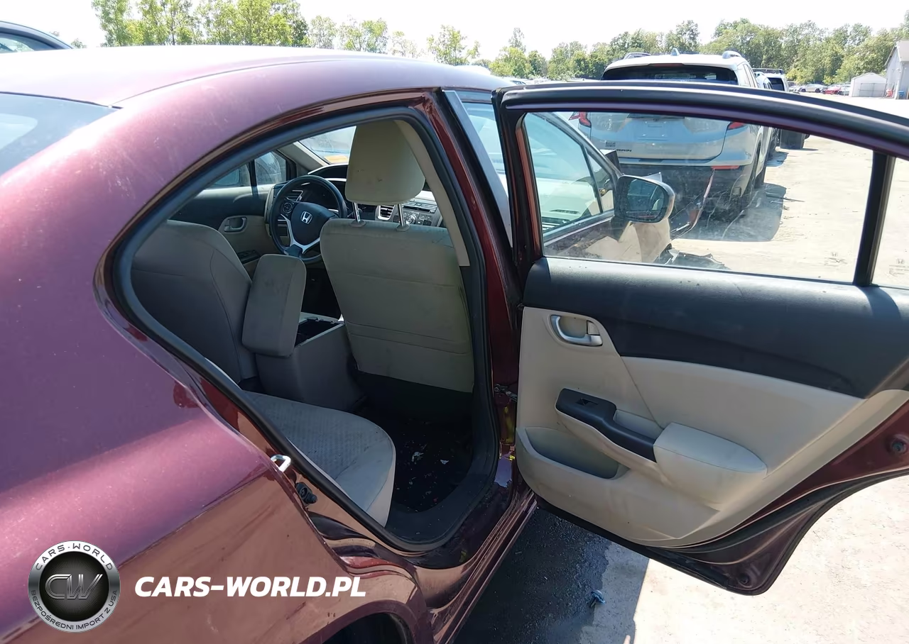 2015 Honda Civic Lx VIN:19XFB2F59FE107888 - 8